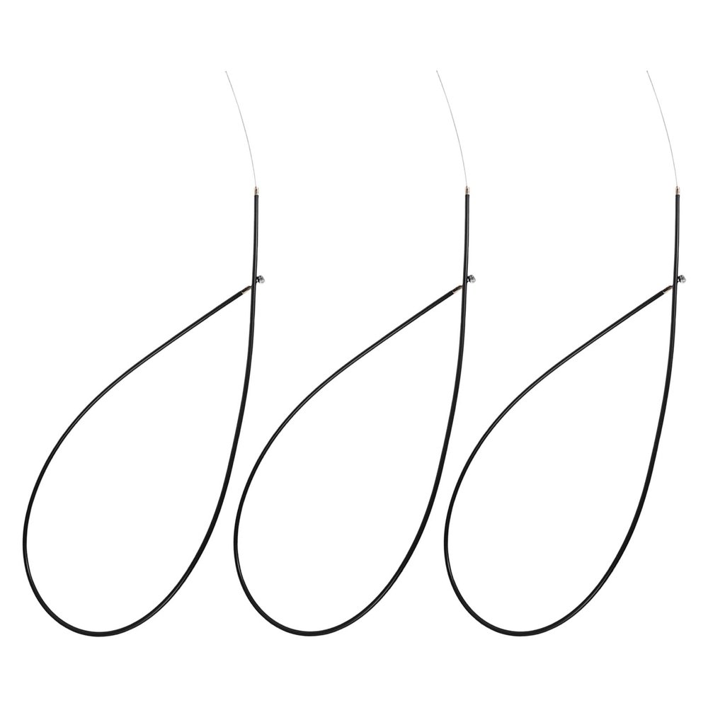 DECOMELODY 3-Piece Brake Cable Set for Wheelchairs and Rollators
