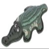 Kerbl Pet Freddy Crocodile Dog Toy, Faux Leather, Green, 27.5 cm view 1