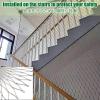 Stainless Steel Safety Net, 100 x 50 cm, Fall Protection System for Balconies, Gardens, Playgrounds, Outdoor Railings, Multipurpose Safety Net view 4