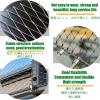Stainless Steel Safety Net for Outdoor Railings, 12 x 0.7 m view 3