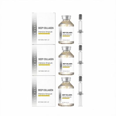 Peptide Serum with Cu Copper Peptide & Tri-Peptide Complex - Collagen Serum with Gold Silk Peptide and Volufiline - Facial Serum for Firming, Lifting and Anti-Wrinkle Care - 50 ml (3 x 50 ml)