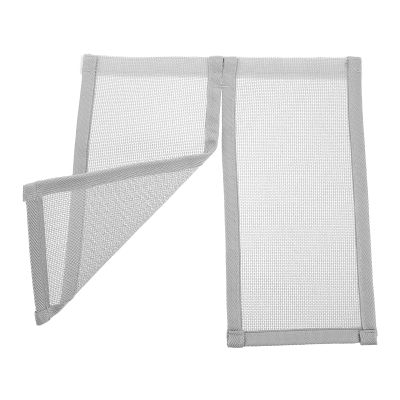 TOYANDONA Small PVC Pet Door Curtain, Breathable, No-Drill Installation