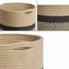 Shenruifa 30 cm Cotton Rope Basket with Handles view 3