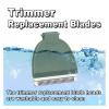 Replacement Ceramic Blades for Trimmer, Compatible with Meridian Body Trimmer Onyx & Sage (Green, 1 pc) view 3