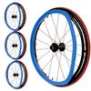 Silicone Wheelchair Push Rim Covers, Non-Slip and Wear-Resistant view 1