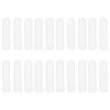 Healvian 20-Piece Plastic Nasal Inhaler Sticks, Empty Refillable Aromatherapy Inhalers, Sealed, for Sinus and Respiratory Therapy view 1
