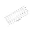 Operitacx 200-Piece Nail Tip Color Display, Highly Transparent Plastic Practice Board view 2