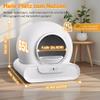 Self-Cleaning Cat Litter Box, 65L + 9L, XXL Automatic Litter Box with App Control view 2