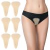 Vdaxvme 4-Piece Seamless Soft Pad Camel Toe Concealers for Women view 2