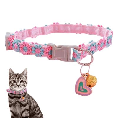 Adjustable Cat Collars with Bells