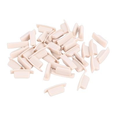 CHICIRIS 50-Piece Silicone Outlet Caps, Liquid Silicone Breast Pump Parts, Compatible with Spectra S1 and S2