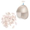 CHICIRIS 50-Piece Silicone Outlet Caps, Liquid Silicone Breast Pump Parts, Compatible with Spectra S1 and S2 view 3