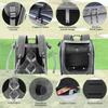 Exquilnova 4-in-1 Front Bike Basket for Small Dogs and Cats view 3