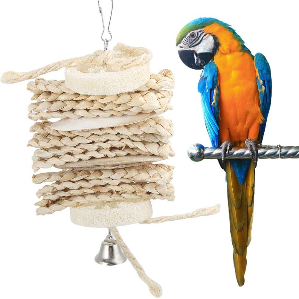 HPZIHUIT Hanging Bird Chew Toy