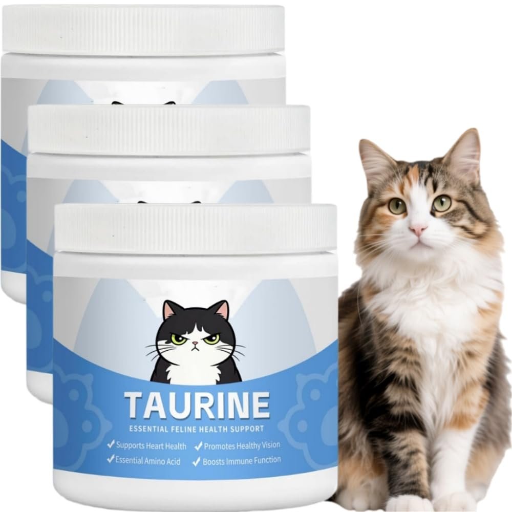 KatzenSupps Taurine Supplement for Cats – Supports Heart, Vision & Immune System