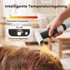 PawHut Quiet Dog Grooming Clipper with Vacuum, White view 4