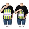 BCFHRGT Stackable Polyester Storage Bags, 3-Piece Set, Mardi Gras Flag, Happy Carnival Decoration view 3