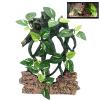 Reptile Terrarium Decor, Suction-Cup Branch with Leaves view 1