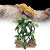 Reptile Terrarium Decor, Suction-Cup Branch with Leaves view 2