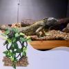 Reptile Terrarium Decor, Suction-Cup Branch with Leaves view 3