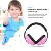 Tomantery Children's Hearing Protection Earmuffs, Rose view 4