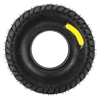 Cloimei Premium Rubber Outer Tire, Non-Slip, for Industrial Tool Carts and Trolleys, 4.10/3.50-5 12 in or 4.10/3.50-4 10 in