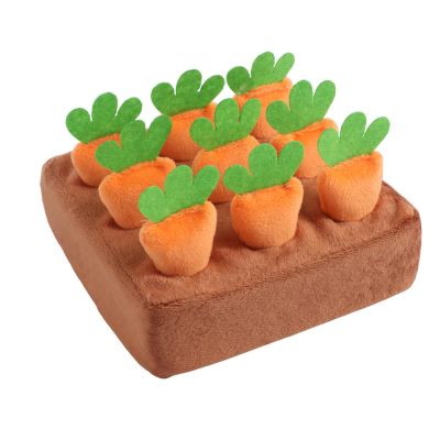 Snuffle Mat Interactive Food Games with Carrots