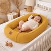 Baby Nest for Newborns, Waffle Piqué Cotton, Honey view 2