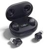 Rechargeable Sound Amplifier for Seniors & Adults, Digital Audio Device with 3.2 g Lightweight In-Ear Earpiece, Power-On Anti-Feedback, Touch Control & LED Charging Case, Black view 1