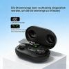 Rechargeable Sound Amplifier for Seniors & Adults, Digital Audio Device with 3.2 g Lightweight In-Ear Earpiece, Power-On Anti-Feedback, Touch Control & LED Charging Case, Black view 3