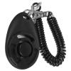 JUMPLAWN Dog Clicker Trainer with Adjustable Spring-Loaded Wrist Strap, Lightweight Training Tool for Puppies and Indoor or Outdoor Use view 1