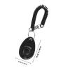 JUMPLAWN Dog Clicker Trainer with Adjustable Spring-Loaded Wrist Strap, Lightweight Training Tool for Puppies and Indoor or Outdoor Use view 2