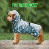 Adjustable Waterproof Dog Raincoat with Hood view 2