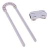 U-Shaped Child Safety Lock for Drawers, Cabinet Doors, and Barn Doors view 4