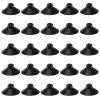 Editbar 25 Pack Aquarium Suction Cups 28mm Black view 1