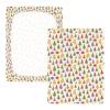 Cotton Baby Playard Sheet, “Christmas Trees” Pattern, Beige (Keyword), 1-Piece view 3