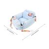 JEWEDECO Blue Flannel Hammock for Small Pet Cages view 2