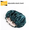 Large Double-Layer Waterproof Shower Cap for Women view 4