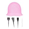 Silicone Highlighting Cap Set with Needle and 3 Coloring Brushes view 1