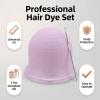 Silicone Highlighting Cap Set with Needle and 3 Coloring Brushes view 4