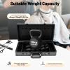 PBTERDTF Portable Barber Case and Hair Clipper Organizer, Black-2 view 4