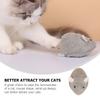 Beavorty Plush Mouse Wind-Up Interactive Cat Toy view 3