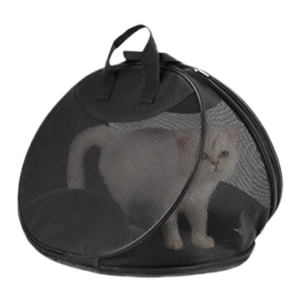 Cat Carrier Travel Bag with Mesh Organizer