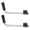 Wheelchair Handle Extensions, 2-Pack, Stainless Steel view 1