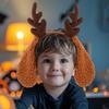 GLEAVI Dog Halloween Costume Headband with Antlers view 4