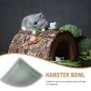 HOMSFOU Ceramic Hamster Bowl view 3