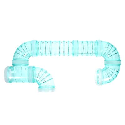 Beavorty Hamster Cage Plastic Tunnel Maze Tube with Connectors for Small Pets