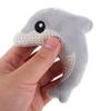 VICASKY 3-Piece Interactive Plush Dolphin Cat Toy view 4