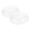 2-Piece Round Transparent Practical Fish Bowls, 2,800 ml, Plastic view 1