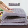 LDLCYCN B/Gray 185 × 70 cm (T) 6 cm Latex Memory Foam Massage Table Topper with Face Hole view 3